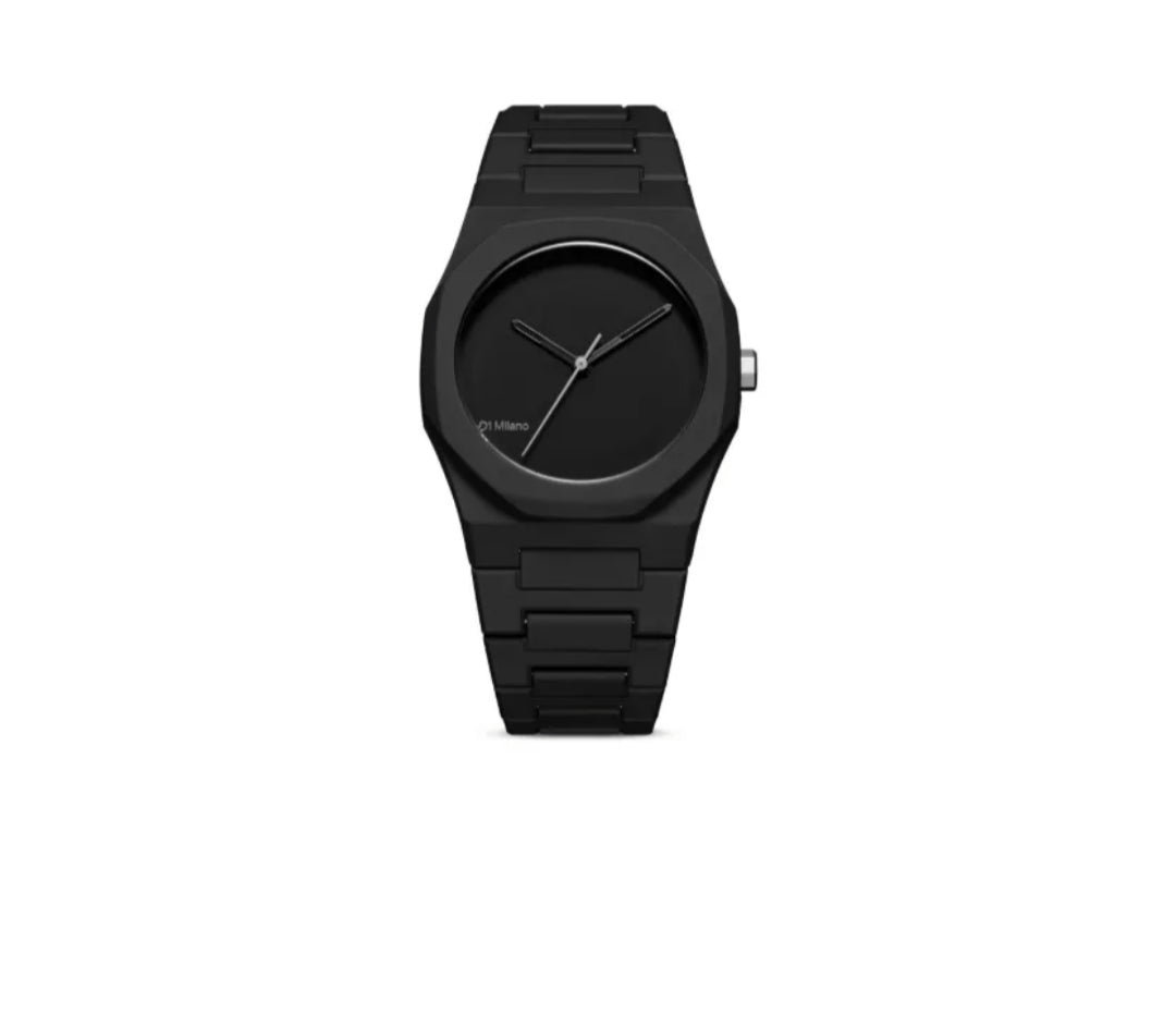 MODERN BLACK ARABIC WATCH